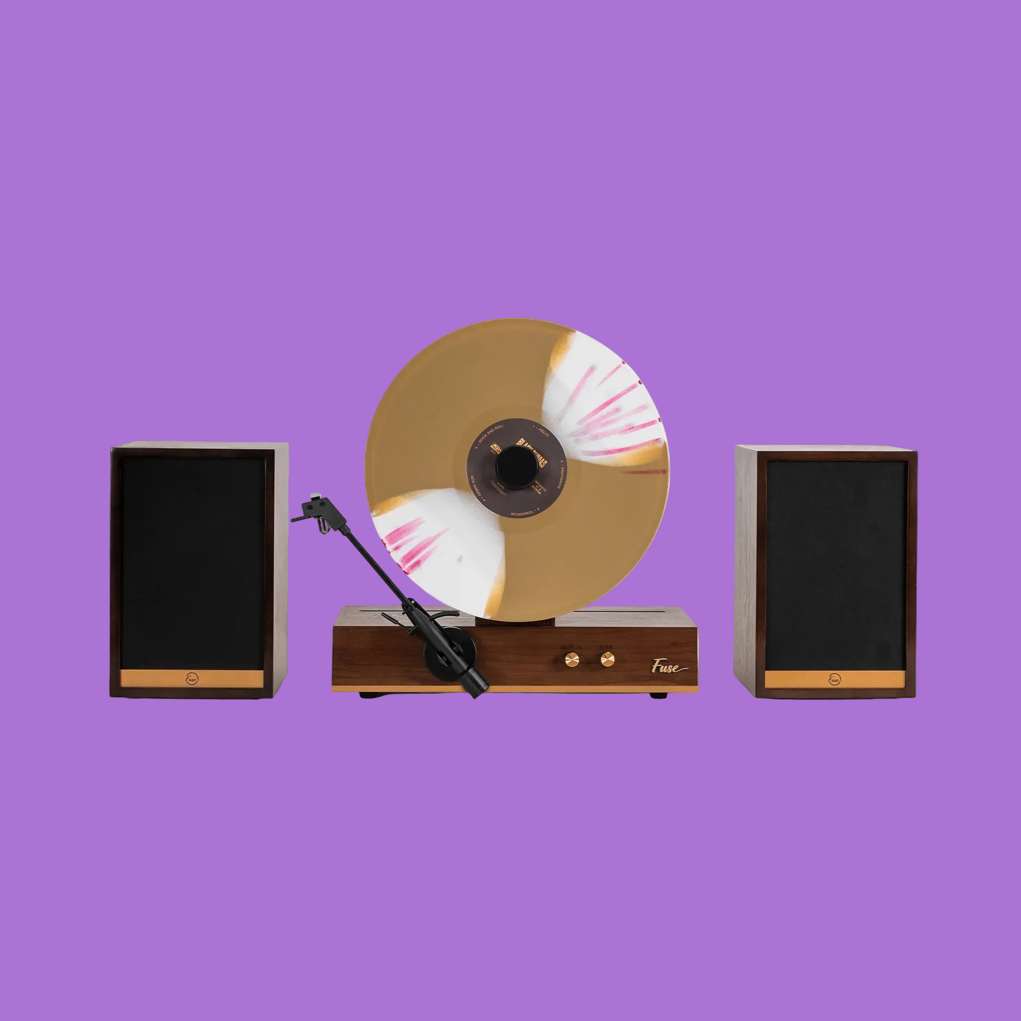 Fuse Audio GLD Vertical Vinyl Record Player